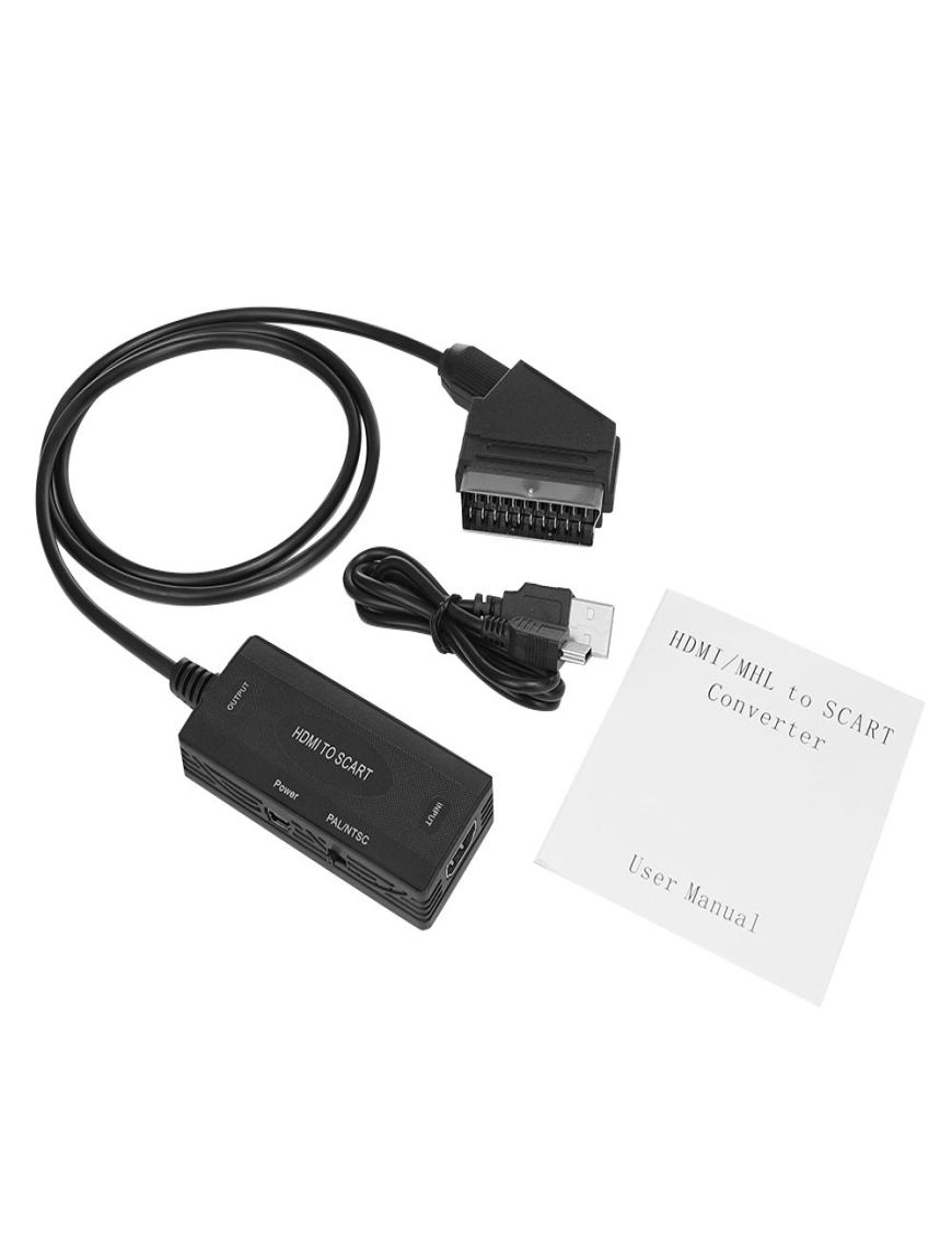 Convertidor Scart a HDMI con salida 16:9/4:3 Chile