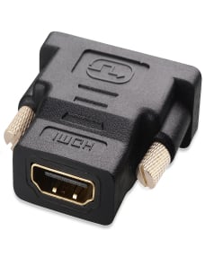 Adaptador-HDMI-19Pin-Hembra-a-DVI-24-1-Pin-Macho-Chapado-en-Oro-Negro-S-PC-0321