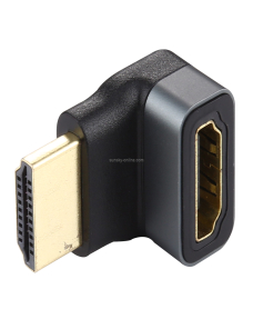 HDMI-hembra-a-HDMI-hembra-Adaptador-de-aleacion-de-aluminio-con-cabeza-de-codo-de-90-grados-negro-PC4956B