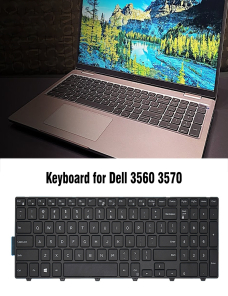 Version-de-EE-UU-Teclado-de-computadora-portatil-White-Word-para-Dell-3560-3570-negro-EDA005106901A