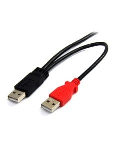 Cable 1 8m Mini B a USB A en Y - Imagen 2