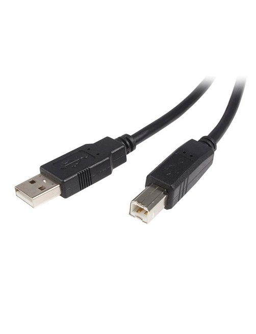 Cable USB 2m Impresora A a B - Imagen 1