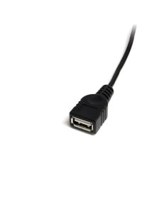 Cable 30cm Mini USB M a USB H - Imagen 3