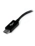 Cable 12cm Micro USB a USB A Hembra OTG - Imagen 3