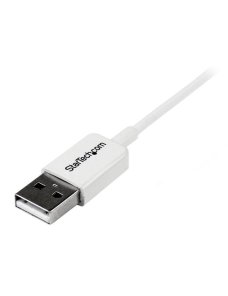 Cable 50cm USB A MicroB Blanco - Imagen 3