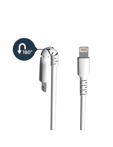 Cable 2m USB a Lightning MFi Blanco - Imagen 2