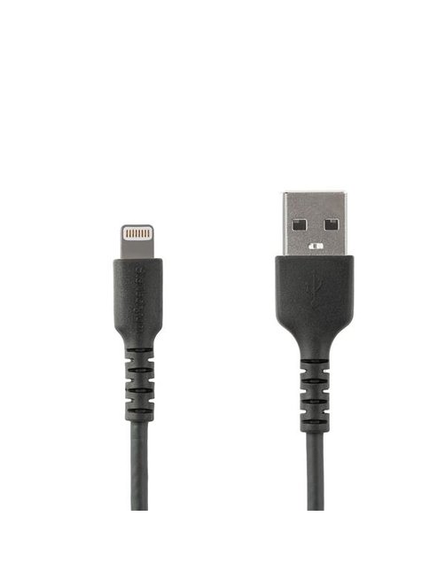 Cable 2m USB a Lightning MFi Negro - Imagen 1