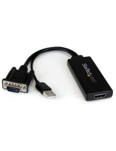 Adaptador VGA a HDMI con Audio USB - Imagen 2