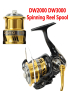 Deukio Metal Spinning Wheel Wallow Line Copa Diseño CNC Rocker Carrete de pesca Sea Rod Reel Carrete de pesca, Especificación