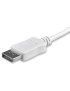 Cable 1m USB-C a DisplayPort 4K60 Blanco - Imagen 2