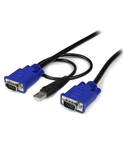 Cable 1 8m KVM VGA USB 2 en 1 - Imagen 1