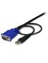Cable 1 8m KVM VGA USB 2 en 1 - Imagen 2