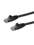 Cable 1m Cat6 Snagless Negro - Imagen 1