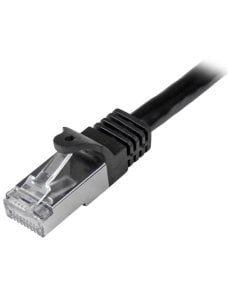 Cable 3m Cat6 Ethernet Gigabit Negro - Imagen 2