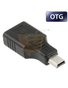 Adaptador Mini USB a USB 2.0 OTG
