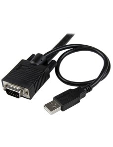 Cable Switch Conmutador KVM 2x VGA USB - Imagen 4