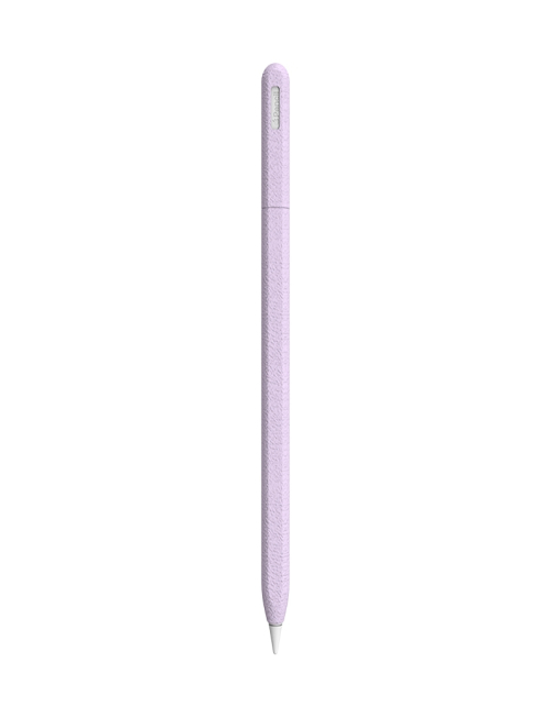 Para-Apple-Pencil-2-LOVE-MEI-Estuche-protector-de-silicona-con-textura-de-cuero-esmerilado-purpura-EDA005001701F