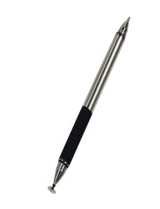 AT-12 3 en 1 bolígrafo capacitivo de pantalla táctil con bolígrafo de escritura común y función de bolígrafo de escritura
