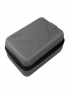 OS-B153 Bolsa de almacenamiento de cuero PU con textura de diamante portátil para DJI Osmo Mobile 3, Tamaño: 24.6x17.1x8.1cm