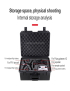 Para DJI FPV Combo Professional Profession Impermeable Drone Cajas Caja Dura portátil que lleva la bolsa de almacenamiento de 
