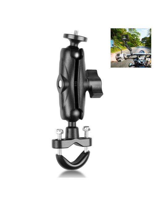 PULUZ-Motorcycle-Handlebar-Fixed-Mount-U-Bolt-Base-Holder-for-GoPro-and-Other-Action-CamerasBlack-PU701B