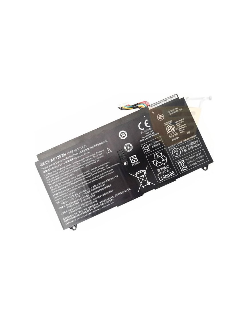 Bateria Original Acer Aspire AP13F3N S7-392 S7-392-6411 S7-392-9460 S7-392-9439 47Wh 