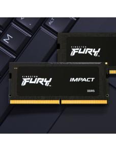 Kingston FURY Impact - DDR5 - módulo - 16 GB - SO DIMM de 262 contactos - 5600 MHz / PC5-44800 - CL40 - 1.1 V - sin búfer - on-d