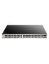 Switch Gigabit Ethernet D-Link DGS-3130-54PS, 48 puertos PoE 10/100/1000BASE-T + 2 puertos 10GBASE-T + 4 puertos 10G SFP+