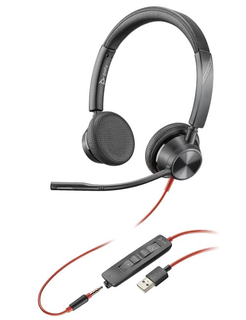 Auriculares USB-A Poly Blackwire 3325 76J20AA