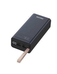Batería Portátil Powerbank Philips 30k mah, 22.5W, carga rápida, USB-C