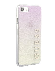 Carcasa Guess Para iPhone 7/8, Diseño dorado-rosa GUHCI8PCUGLGPI