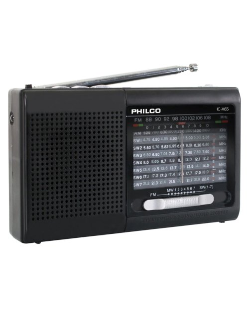 Radio Bluetooth Portátil Multibanda Recargable Philco IC-X65