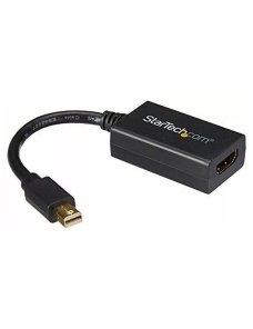 Adaptador Mini DisplayPort a HDMI StarTech.com - Tipo Llave - Conversor Mini DisplayPort 1.2 a HDMI 1080p - Convertidor de Vídeo