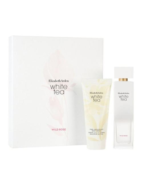 Perfume Original Elizabeth Arden White Tea Wild Rose 100Ml Edt Mas Body Lotion