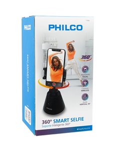 Soporte Smartphone 360° Philco Smart Selfie wireless, negro