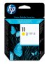 HP 11 - Amarillo tintado - cabezal de impresión - para Business Inkjet 1000, 1200, 2800; DesignJet 11X, 500, 510, 70, 820; Offic