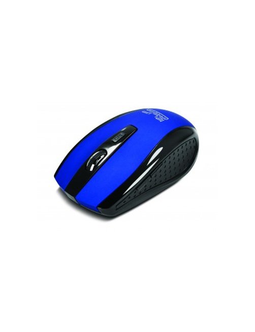 Klip Xtreme KMW-340 - Ratón - diestro - óptico - 6 botones - inalámbrico - 2.4 GHz - receptor inalámbrico USB - azul - Imagen 1