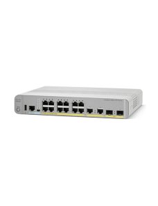 Cisco Catalyst 3560CX-12TC-S - Conmutador - Gestionado - 12 x 10/100/1000 + 2 x Gigabit SFP combinado - sobremesa, montaje en ra