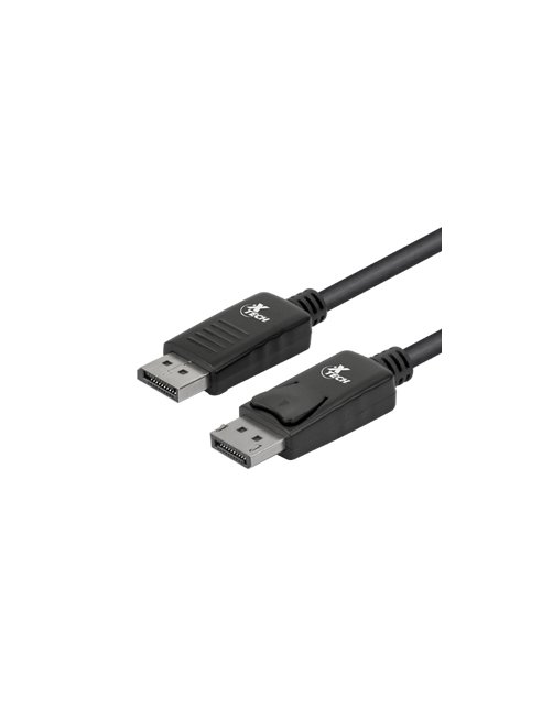 Xtech - Cable DisplayPort - DisplayPort (M) a DisplayPort (M) - 1.8 m - trabado - negro - Imagen 1