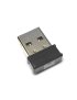 Klip Xtreme GhosTouch KMW-400 - Ratón - ergonómico - óptico - 3 botones - inalámbrico - 2.4 GHz - receptor inalámbrico USB - azu