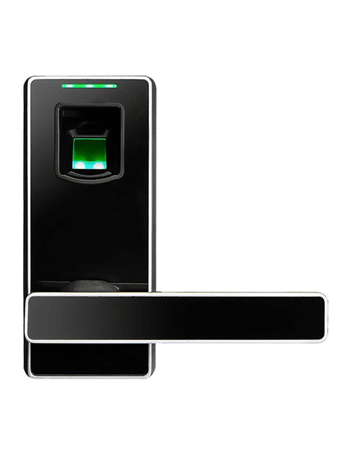 ZKTeco ML10B - Cerradura de puerta - biométrico - bloqueo inteligente - sensor de huellas dactilares - Bluetooth - disponible en