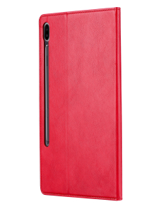 Para-Samsung-Galaxy-Tab-S8-X700-Wead-Sky-Skin-Texture-Flip-Tablet-Funda-de-cuero-rojo-EDA002754901B