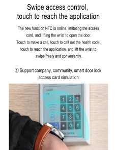 HK8PRO 1.36 pulgadas de cuero de pantalla AMOLED Reloj inteligente, soporte de la función NFC / Monitoreo de oxígeno de sangr