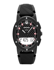 SPOVAN-Gemini-Montanismo-al-aire-libre-Altitud-Barometrica-Reloj-deportivo-impermeable-Negro-Blanco-EDA006253101A