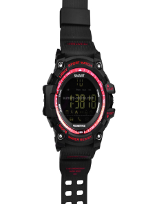 EX16 Reloj inteligente deportivo con pantalla de ángulo completo FSTN LCD de 1.12 pulgadas, resistente al agua IP67, soporte p