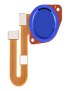 Cable-flexible-de-sensor-de-huellas-dactilares-para-Motorola-Moto-G9-Play-azul-oscuro-SPS1321DL