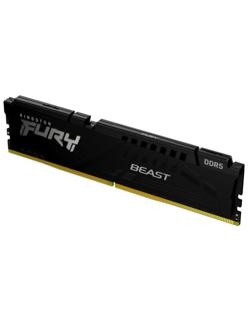 Kingston FURY Beast - DDR5 - módulo - 16 GB - DIMM de 288 contactos - 6000 MHz / PC5-48000 - CL40 - 1.35 V - sin búfer - on-die 