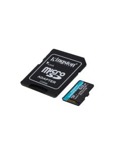 Kingston Canvas Go! Plus - Tarjeta de memoria flash (adaptador microSDXC a SD Incluido) - 512 GB - A2 / Video Class V30 / UHS-I 