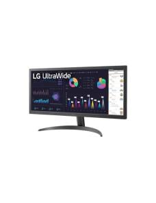 LG UltraWide 26WQ500-B - Monitor LED - 26" (25.7" visible) - 2560 x 1080 UltraWide @ 75 Hz - IPS - 250 cd/m² - 1000:1 - HDR10 - 