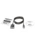 Eaton Tripp Lite Series RS232 to USB Adapter Cable with COM Retention (USB-A to DB9 M/M), FTDI, 5 ft. (1.52 m) - Cable USB / ser
